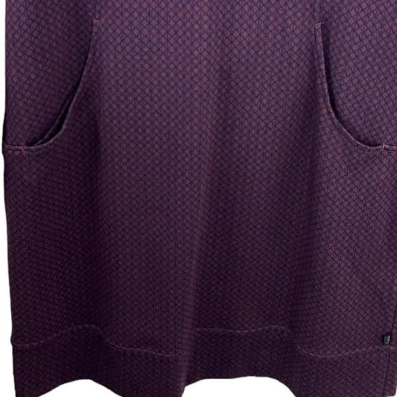 Merrell Women’s S Indira Cowl Neck  Long Sleeve‎ Pockets Geometric Sweater Dress - Picture 5 of 7